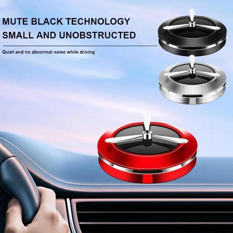 Car Air Freshener Helicopter Solar Rotating Aroma Diffuser Decor Fragrance Air Accessories Fresheners Scent