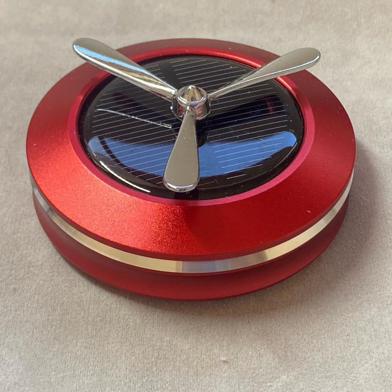 Car Air Freshener Helicopter Solar Rotating Aroma Diffuser Decor Fragrance Air Accessories Fresheners Scent