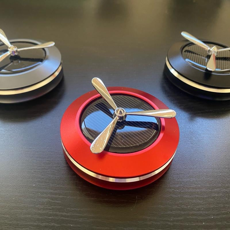 Car Air Freshener Helicopter Solar Rotating Aroma Diffuser Decor Fragrance Air Accessories Fresheners Scent