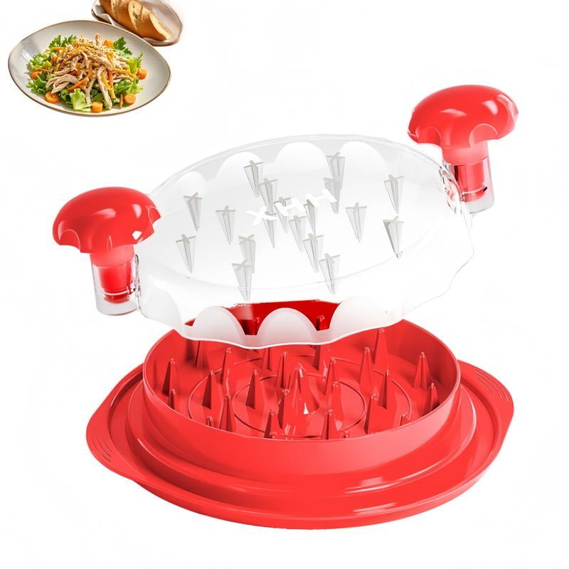 Chicken Shredder Tool,Visible Meat Shredder with Non-Slip Strip,Ergonomic Handle,Perfect for Cutting Pork,Beef,Chicken,Kitchen Gadget Cooking Utensils