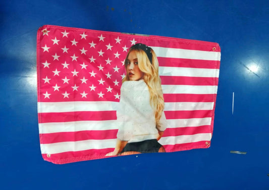 Sydney Sweeney 3x5 Flag Tapestry for Bedroom Living Funny Decor Gift Hanging