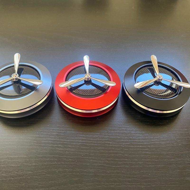 Car Air Freshener Helicopter Solar Rotating Aroma Diffuser Decor Fragrance Air Accessories Fresheners Scent
